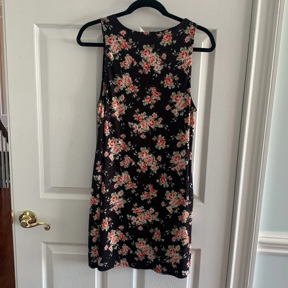 Nine Britton Floral Sleeveless Swing Dress size L - Picture 7 of 14
